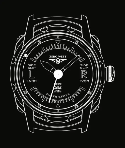 H1 watch technical drawing