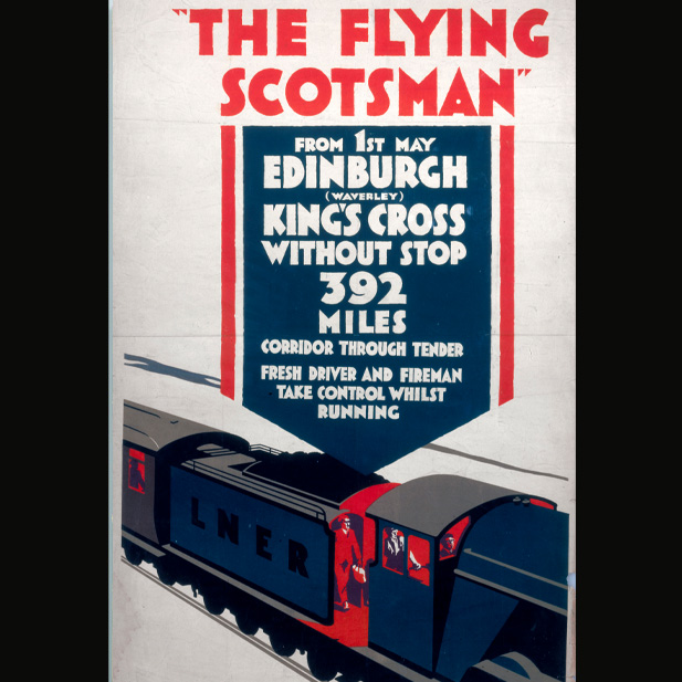 Classic Flying Scotsman poster