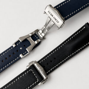 Padded Leather with Butterfly Clasp