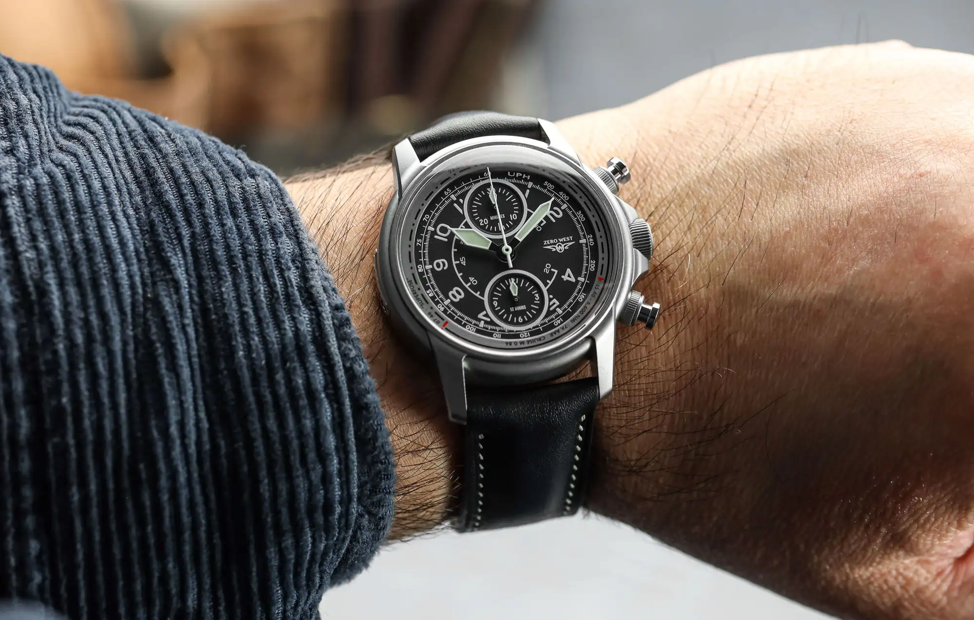The Vulcan V1 Pilots Aviation Watch by Zero West