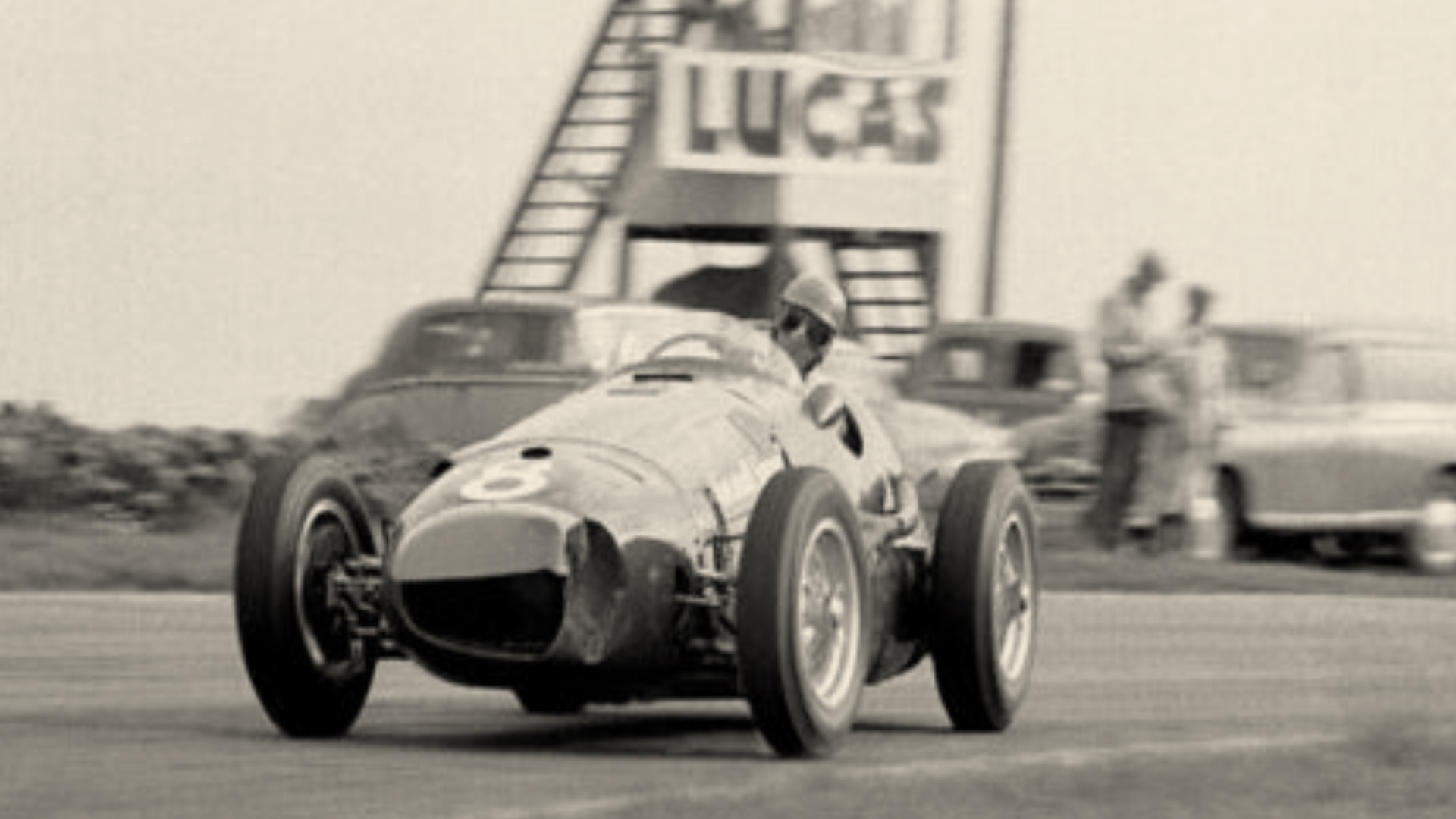 Vanwall racing for motorsport on a racetrack to represent Zero West HiOctane racing Watches