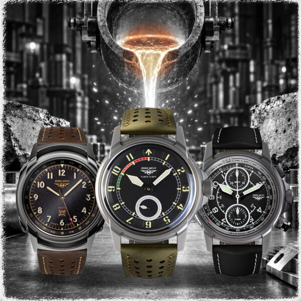 Z-Branch Watch Collection - British Watches that include a physical piece of history from british engineering
